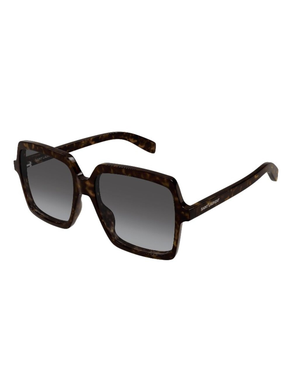 New Saint Laurent Women's Sunglasses Havana Grey Lens Acetate Frame SL 174 005